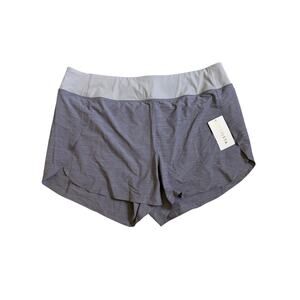 Athleta Run With It Purple Short 3.5" size 3X